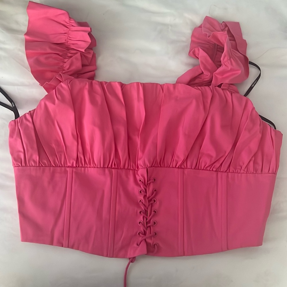 Fuscia top forever 21